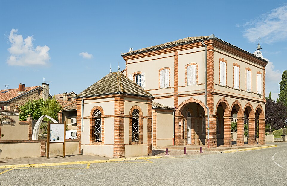 La mairie d'Ondes (31330)